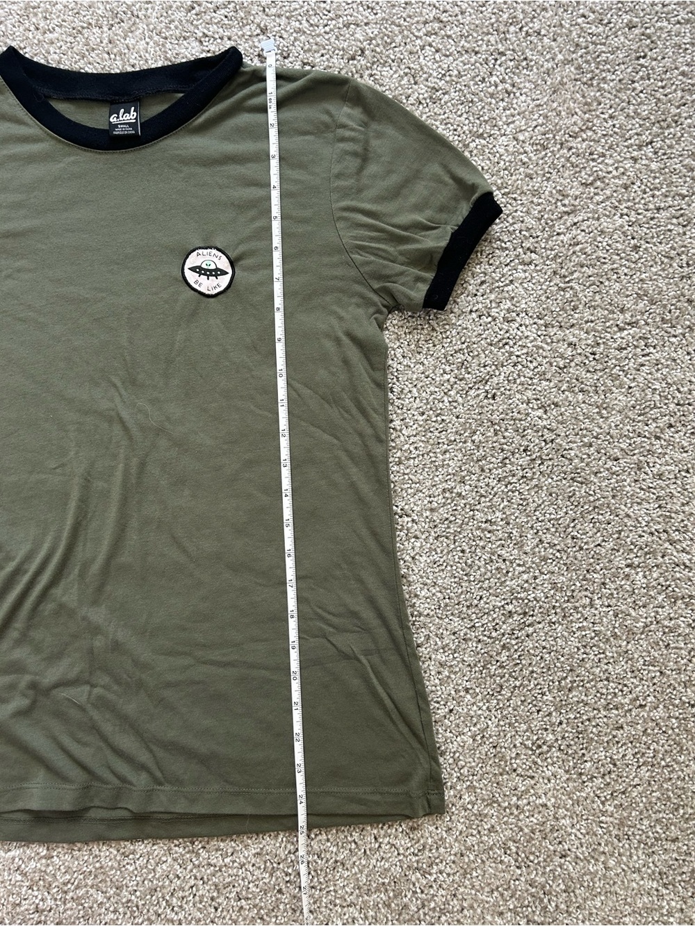 alien patch ringer tee - Picture 9 of 10